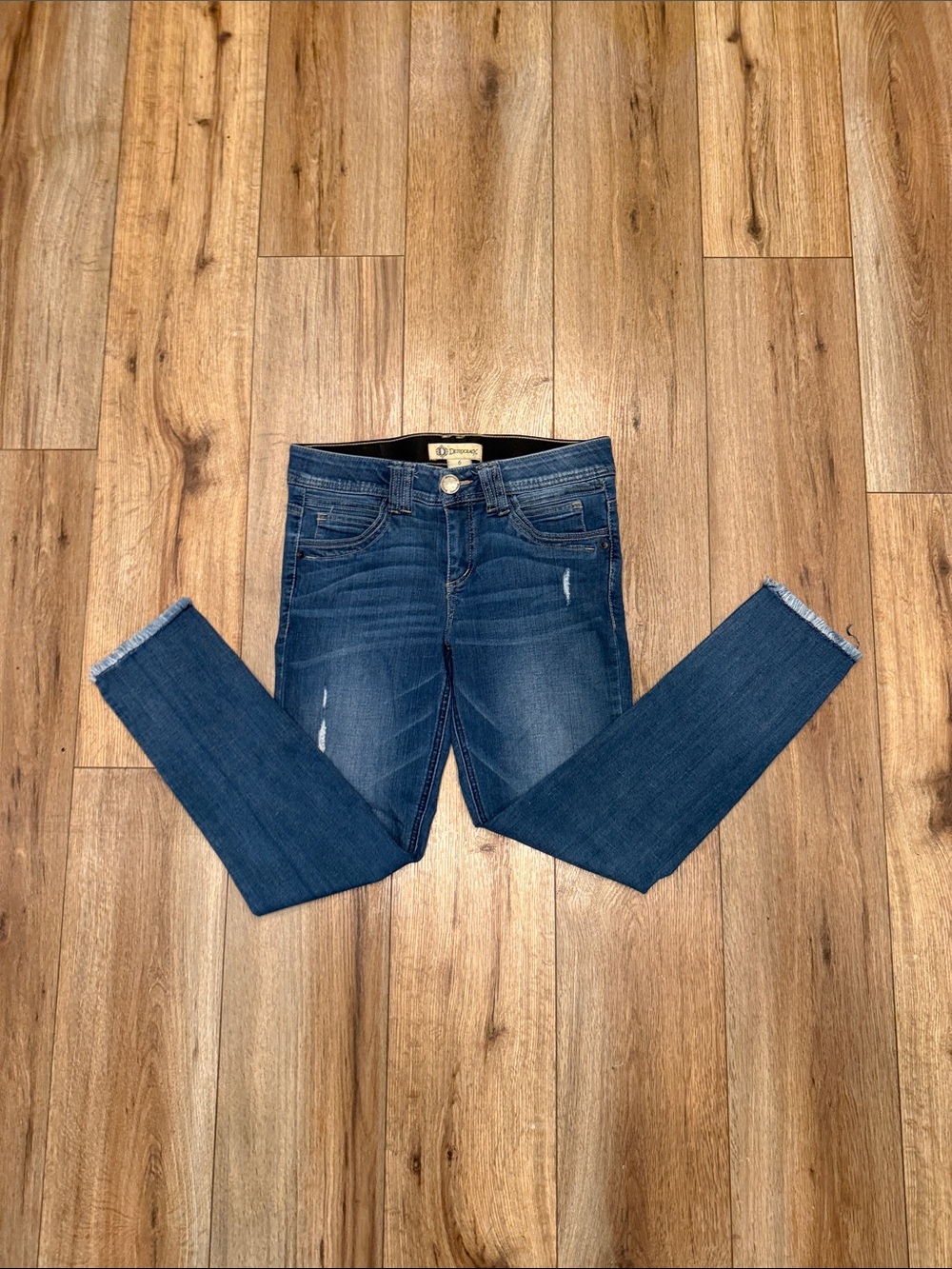 Democracy AB Technology Mid Rise Jeans Size 6 Medium Wash Women's Stretch